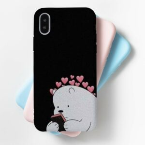 Black Bear Mobile Cover