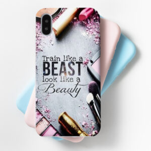 Beauty Beast Makeup Mobile Cover