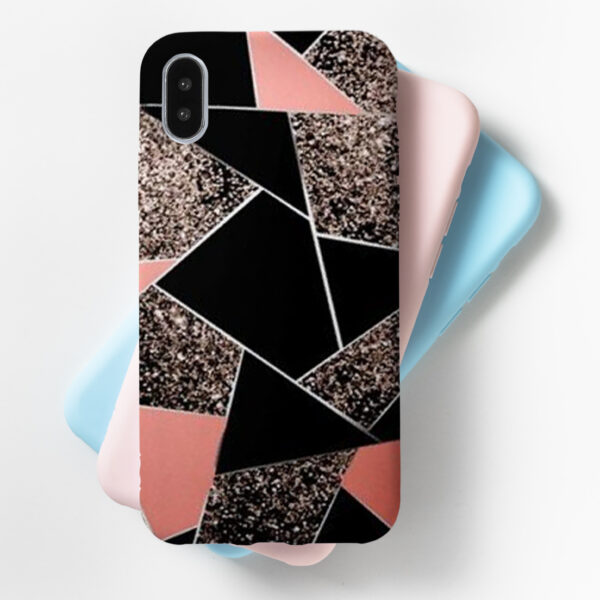 Black Marble Mobile Cover