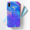 Blue Dark Abstract Mobile Cover