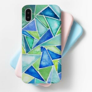 Green Marble Mobile Cover