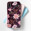 Brown Flower Mobile Cover