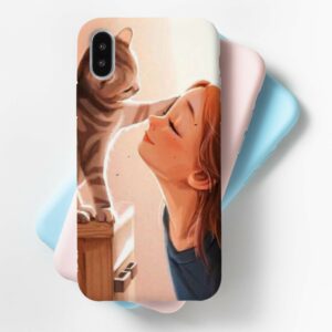 Cat Girl Mobile Cover