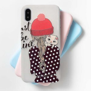 Catty Girl Mobile Cover