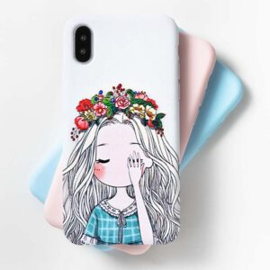 Cute Girl Mobile Cover