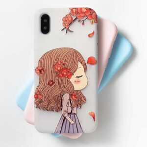 Flower Girl Mobile Cover