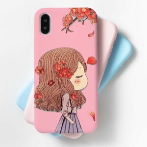 Flower Girl Pink Mobile Cover