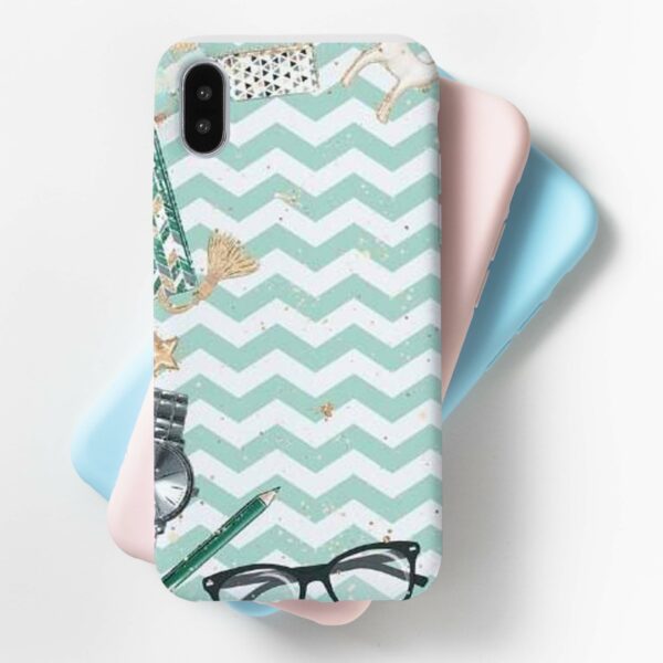 Green Lines Mobile Cover