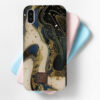 Grey Green Marble Mobile Cover