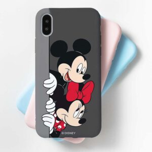 Black Mickey Mouse Mobile Cover