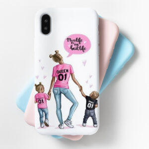 Mom & Babies World Mobile Cover