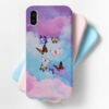 Purple Butterflies Mobile Cover