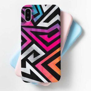 Multi Lines Mobile Cover