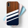 Brown Stripes Mobile Cover